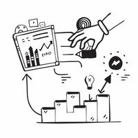 Conveyor system and a revenue analysis dashboard symbolizing profit analysis in double exposure with copy space concept as A conveyor system blended with a revenue analysis dashbo Clear vector