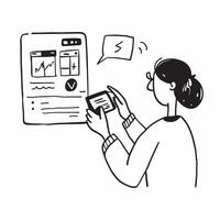 Controlling Home with Smartphone concept as A person uses a smartphone app to control lighting and temperature in their homeSimple flat illustration in isometric scene Clear vector