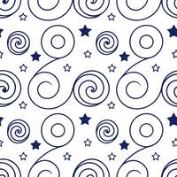Construct seamless cosmic swirl motifs with partial planet outlines star formations and strong white background for dynamic brand marketing concept as Merge half orbit lines swirli Clear vector