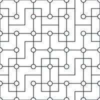 Construct grid based circuit patterns with pinpoint connectors and white space forming a refined tile system concept as Capture engineering precision in fluid lines highlighting sl Clear vector