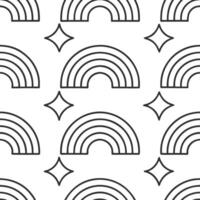 Compose minimal arcs and stylized glyphs into seamless tile highlighting negative white for crisp futuristic identity impact concept as Portray intangible symbols bridging luminous Clear vector