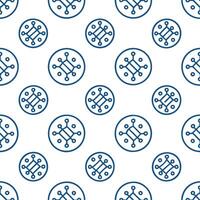 Compose digital tapestry tile designs using AI glyphs circuit lines and white backgrounds for software or tech brand identity concept as Arrange symbolic AI glyphs and circuit like Clear vector