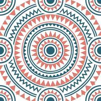 Compose a seamless ethnic inspired tile pattern with geometric weaves layered textures and dynamic gradient colorations concept as Geometric weaves interact with layered textures Clear vector