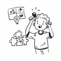 Child with autism enjoying a sensory play activity concept as A child with autism joyfully engaging in a sensory play activity highlighting inclusion developmental fun and shared h Clear vector