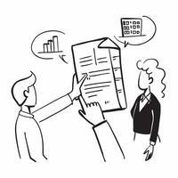 Business Litigation Briefing concept as Lawyers prepare a briefing on a high profile business litigation case discussing strategies and outcomes in Photo Stock Concept Clear vector