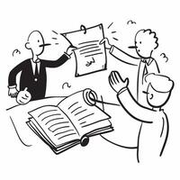 Business Merger Legal Consultation concept as Lawyers discuss legal implications and strategies during a business merger consultation in Photo Stock Concept Clear vector