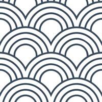 Build radial layered arcs enhance neon glows protect stark white intervals and complete futuristic layered tile pattern for interior statements concept as Arrange concentric arcs w Clear vector