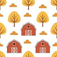 Autumn warmth seamless tile pattern with cozy blankets and golden maple leaves for inviting home decor concept as Cozy blankets and golden maple leaves arranged seamlessly to creat Clear Set 17 vector