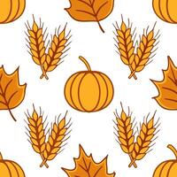 Autumn warmth seamless tile pattern with cozy blankets and golden maple leaves for inviting home decor concept as Cozy blankets and golden maple leaves arranged seamlessly to creat Clear Set 13 vector