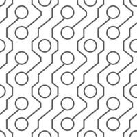 Assemble overlapping circuit fragments on airy white base preserving negative space for an ultra modern tiling effect concept as Indicate subtle high tech hints with layered nodes Clear vector
