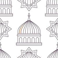 Arrange stylized lines shapes and ethnic icons into clean repeating frames faint color bursts balanced negative space synergy concept as Organized frames display cultural icons F Clear vector