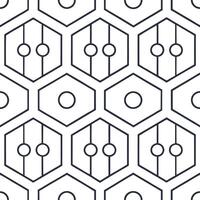 Arrange structured cyber matrices with geometric data streams layering white accents on seamless tiled backgrounds concept as Demonstrate smooth interconnected lines with technical Clear vector