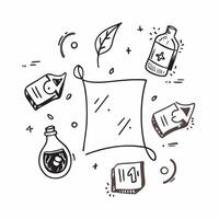 Watercolor tiles with refillable bottle icons concept as Seamless watercolor tiles with icons of refillable bottles emphasizing the reduction of single use plastics and promoting s v1 vector