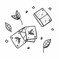 Watercolor tiles with cute tea leaves and daffodils concept as Seamless watercolor tiles adorned with minimal cute tea leaves and cheerful daffodils perfect for creating a refreshi v1 vector