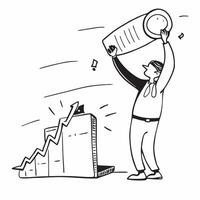 Trader celebrating a record breaking profit concept as A trader celebrating a record breaking profit in a high energy environment highlighting the peak moments of success and achie v1 vector