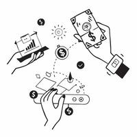 Sustainable fintech solutions concept as Sustainable fintech solutions using blockchain technology for eco friendly financial transactions representing the future of green finance v1 vector