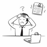 Supplier issues concept as A business professional frustrated by supplier issues symbolizing a bad day filled with delays and operational challenges in Photo Stock Concept v1 vector