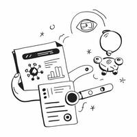 Smart credit scoring systems concept as Smart credit scoring systems using AI and big data representing the future of personalized and accurate credit assessments in Photo Stock C v1 vector