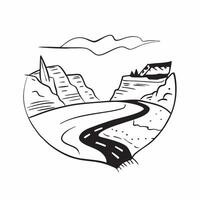 Secret valleys in Argentina concept as Explore Argentinas secret valleys where stunning landscapes and untouched nature create a serene escape Discover the hidden beauty of these v1 vector