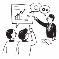Sales team dealing with customer complaints concept as A sales team addressing customer complaints highlighting low performance challenges and the impact on business growth in Pho v1 vector