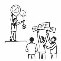 Sales manager rewarding top performers concept as A sales manager rewarding top performers symbolizing high performance in time management and strategic planning for sales growth v1 vector