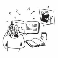 Reading in a cozy corner concept as A woman reading a book in a cozy corner emphasizing the relaxation and enjoyment of this timeless hobby in Photo Stock Concept v1 vector