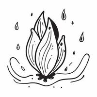 Raindrops on flower petals concept as High resolution image of raindrops on flower petals with a glossy backdrop capturing the delicate beauty and freshness of the rainy season in v1 vector