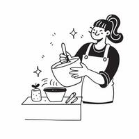 Pottery in a ceramics studio concept as A woman making pottery in a ceramics studio showcasing the hands on creativity and craftsmanship involved in this tactile hobby in Photo St v1 vector