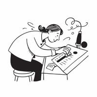 Playing piano concept as A woman playing piano capturing the passion and creativity involved in making music as a rewarding hobby in Photo Stock Concept v1 vector