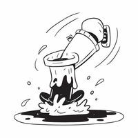 Person with boots in puddle concept as High resolution image of a person wearing rain boots and splashing in a puddle set against a glossy backdrop symbolizing fun and playfulness v1 vector