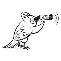Owl hunting at night concept as An owl silently hunting at night capturing its prey with precision and highlighting the nocturnal prowess of this raptor in Photo Stock Concept v1 vector