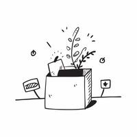 Office plant isolated on white background concept as A stylish office plant isolated on a white background symbolizing a fresh workspace productivity and a healthy business environ v1 vector