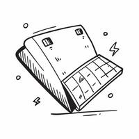 Keyboard isolated on white background concept as A modern keyboard isolated on a white background representing technology business productivity and professional work ideal for offi v1 vector
