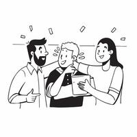 Group of colleagues sharing a laugh during a break concept as A candid shot of a group of colleagues sharing a laugh during a break highlighting camaraderie relaxation and the ligh Clean Version 2 vector