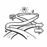 Glossy travel pathways concept as Digital art showcasing glossy travel pathways representing the direction and innovation in travel technology in Photo Stock Concept v1 vector