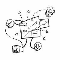 Glossy strategy web concept as Digital art showcasing a glossy strategy web symbolizing the interconnected and innovative nature of business strategies in Photo Stock Concept v1 vector
