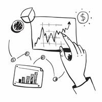 Glossy stock market trading graph concept as Glossy and vibrant graph depicting stock market trading activities set against a colorful backdrop representing financial performance a v1 vector