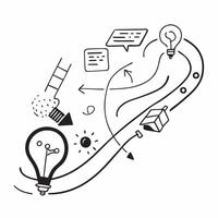 Glossy research and development pathways concept as Digital art showcasing glossy research and development pathways representing the direction and innovation in research and develo v1 vector