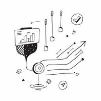 Glossy planning data streams concept as Abstract digital art featuring glossy planning data streams representing the flow and innovation in production planning technology in Photo v1 vector