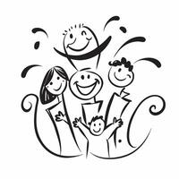 Glossy Parents Day Joy concept as Abstract digital art featuring glossy Parents Day joy symbolizing the happiness and celebration of family bonds in Photo Stock Concept v1 vector