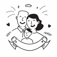 Glossy Parents Day Appreciation concept as Abstract digital art featuring glossy Parents Day appreciation symbolizing gratitude and love for parents in Photo Stock Concept Clean Version 2 vector