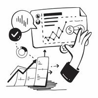 Glossy investment portfolio overview concept as Glossy overview of an investment portfolio with vibrant charts financial data and performance analysis set against a sleek and moder v1 vector