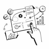 Glossy HR visualization concept as Digital art showcasing glossy HR and data visualization representing the clarity and innovation in human resource technology in Photo Stock Conc v1 vector