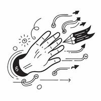 Glossy HR innovation waves concept as Digital art showcasing glossy HR innovation waves symbolizing the dynamic and innovative nature of human resource technology in Photo Stock C v1 vector