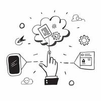 Glossy HR innovation clouds concept as Abstract digital art with glossy HR innovation clouds representing the expansive and innovative nature of human resource technology in Photo v1 vector