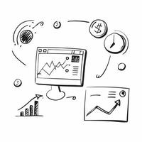 Glossy cryptocurrency market trends concept as Glossy screens displaying cryptocurrency market trends colorful charts and financial data representing the dynamic and innovative wor v1 vector