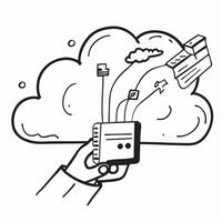 Glossy cloud computing abstract concept as Abstract digital art with glossy cloud computing themes representing the innovative and creative nature of cloud technology in Photo Sto v1 vector