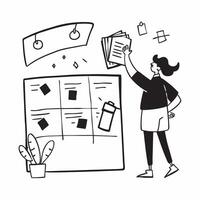 Event planner organizing decorations for a small event concept as An event planner organizing decorations for a small event showcasing creativity organization and customer service v1 vector