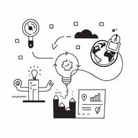 Digital solutions for sustainable water management concept as Digital solutions for managing water resources sustainably integrating smart technology and data analytics to optimize v1 vector