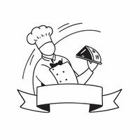 Chef preparing street food concept as High resolution image of a street food chef preparing a dish with a glossy backdrop showcasing the skill and artistry involved in street food v1 vector